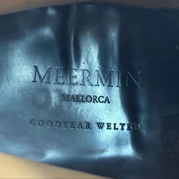 MEERMIN Men's Brown Rust Rapello Suede Boots - Size 11 - Picture 8 of 8